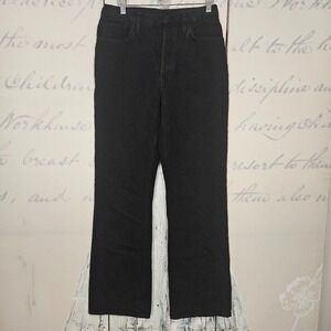 Re/Done Sample Black Jeans size 27 Straight Leg *FLAW*